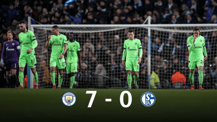 Ligue des Champions : Manchester City s'est amusé face au Schalke de Salif Sané (7-0) - wiwsport
