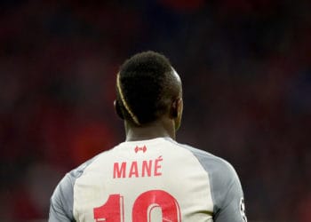 MUNICH, GERMANY - MARCH 13: Sadio Mane of Leverpool is seen during the UEFA Champions League Round of 16 Second Leg match between FC Bayern Muenchen and Liverpool at Allianz Arena on March 13, 2019 in Munich, Bavaria. (Photo by Lars Baron/Bongarts/Getty Images)