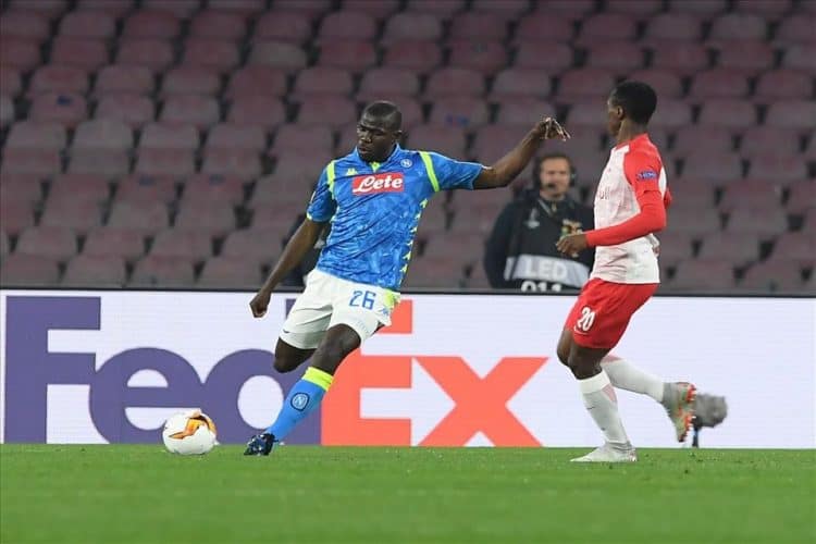 Europa League : Kalidou Koulibaly présent dans l'équipe type de la semaine, Sarr absent - wiwsport Europa League : Kalidou Koulibaly présent dans l'équipe type de la semaine, Sarr absent - wiwsport