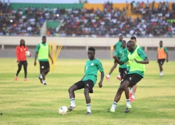 Vidéo (Sénégal vs Madagascar) Deuxième galop d'entrainement des lions: La conservation du ballon au menu - wiwsport