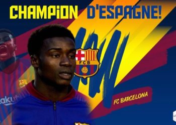 Liga - Barcelone : Moussa Wagué, champion d'Espagne à seulement 20 ans ! - wiwsport