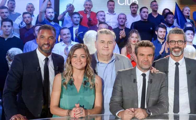 Habib Beye, Laure Boulleau, Pierre Ménès, Hervé Mathoux, Dominique Armand, Jocelyn Gourvenec