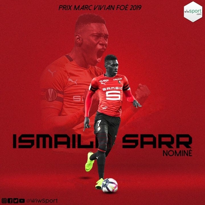 Prix Foé 2019 : Ismaïla Sarr fait partie des joueurs nominés, Edouard Mendy est absent ! - wiwsport