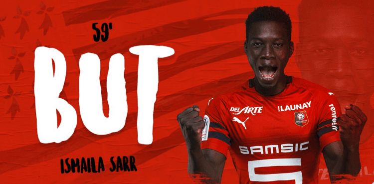 (Vidéo) Ligue 1 Conforama : But d’Imaila Sarr qui égalise pour le Stade Rennais (2-2) - wiwsport (Vidéo) Ligue 1 Conforama : But d’Imaila Sarr qui égalise pour le Stade Rennais (2-2) - wiwsport