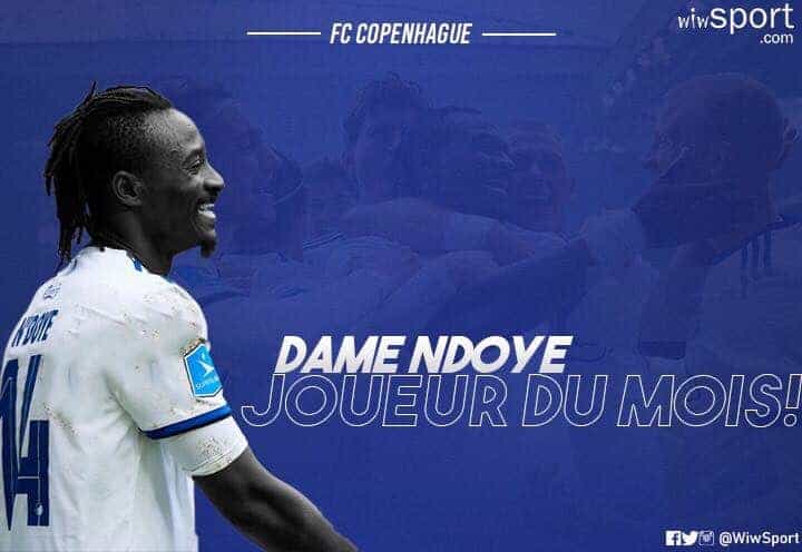 Danemark : Dame Ndoye élu joueur du mois d'avril ! - wiwsport Danemark : Dame Ndoye élu joueur du mois d'avril ! - wiwsport