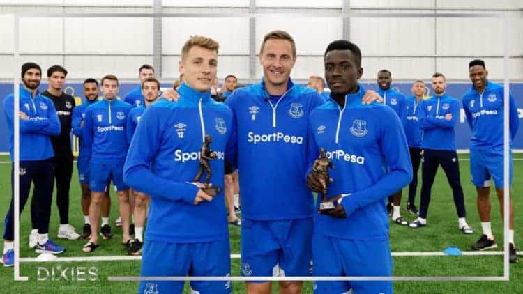 Everton : Idrissa Gana Gueye et Lucas Digne élus meilleurs joueurs de la saison par leurs coéquipiers - wiwsport