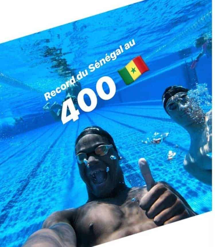 Natation - 400m nage libre: Amadou Ndiaye enchaine les records ! - wiwsport