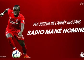 Premier League : Sadio Mané nominé pour le prix PFA (Joueur de l'année des fans) - wiwsport