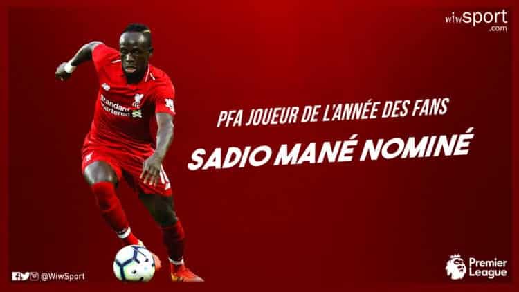 Premier League : Sadio Mané nominé pour le prix PFA (Joueur de l'année des fans) - wiwsport Premier League : Sadio Mané nominé pour le prix PFA (Joueur de l'année des fans) - wiwsport