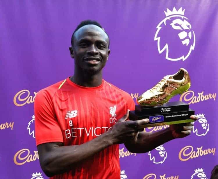 PL 2018/2019 : Sadio Mane termine co-meilleur buteur avec Aubameyang et Salah - wiwsport
