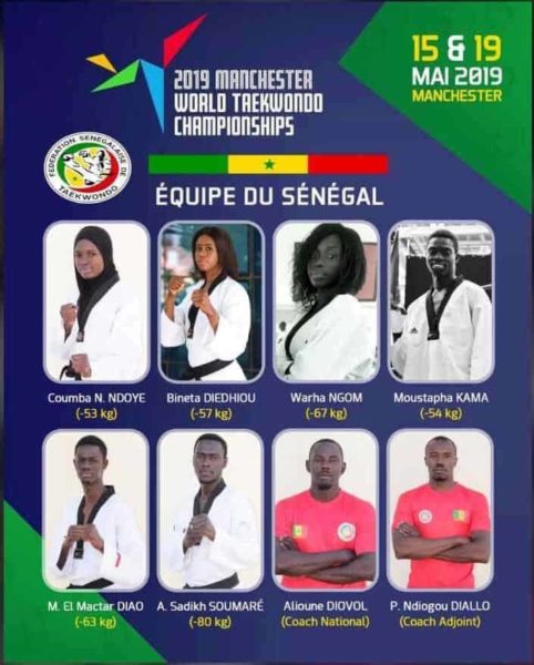 Mondiaux de Manchester : Le Sénégal rentre bredouille d'un voyage périlleux ! - wiwsport Mondiaux de Manchester : Le Sénégal rentre bredouille d'un voyage périlleux ! - wiwsport