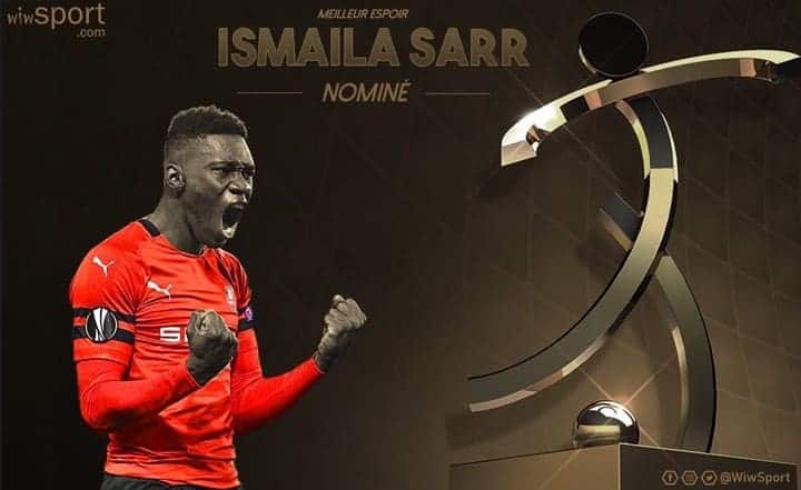 France -Trophées UNFP - Meilleur Espoir : Ismaïla Sarr cité ! - wiwsport France -Trophées UNFP - Meilleur Espoir : Ismaïla Sarr cité ! - wiwsport