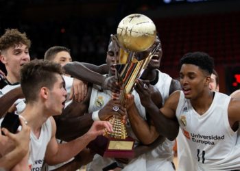 Amar Sylla et le Real Madrid Vainqueurs de l’Euroligue Junior - wiwsport