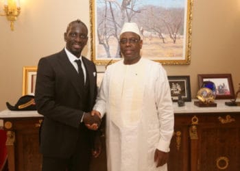 Audience au Palais : Macky Sall reçoit l’international français Mamadou Sakho (Photos) - wiwsport