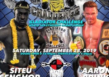 Siteu affrontera le Champion Américain, Aaron Brink le 28 septembre prochain - wiwsport