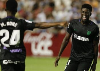 Alfred Ndiaye marque et qualifie Malaga en Barrage - wiwsport