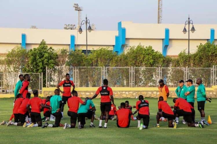 CAN 2019 - Entraînement à huis clos : Les joueurs de l’équipe nationale surveillés par GPS - wiwsport CAN 2019 - Entraînement à huis clos : Les joueurs de l’équipe nationale surveillés par GPS - wiwsport