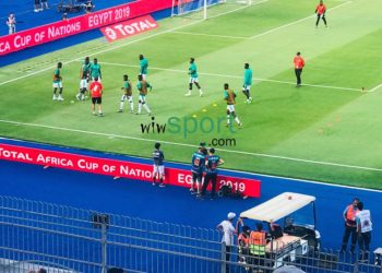 (Images) CAN 2019- Sénégal vs Tanzanie: Échauffement des lions au stade 30 juin du Caire ! - wiwsport