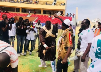 (Photos) Direct - Arrivée de Diène Kaïré à l'Arène Nationale - wiwsport