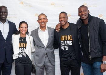 Finale NBA : Gallo Fall a assisté au match 2 aux côtés de Barack Obama - wiwsport