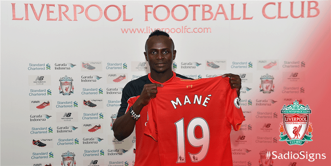 #Throwback# 28 Juin 2016 : Il y'a trois ans Sadio Mané signait à Liverpool - wiwsport