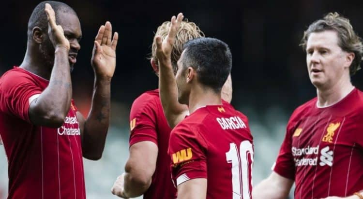 Match des Légendes : Liverpool bat Dortmund grâce à un doublé de Salif Diao et un but de Fowler (vidéo) - wiwsport