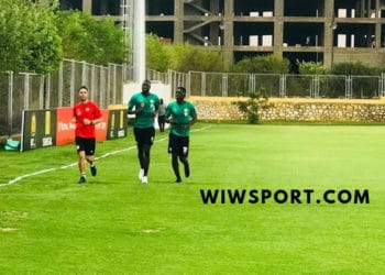 CAN 2019: Sénégal vs Algérie: Cheikhou Kouyaté et Ismaila Sarr s’entraînent en solo ! - wiwsport