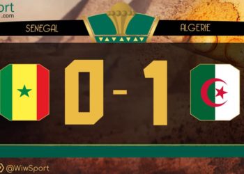 Finale Sénégal - Algérie : Les Lions concèdent l'ouverture du score par Bounedjah (2') - wiwsport