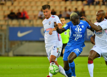 Grenoble/Caen : Moussa Djitté, l'unique buteur - wiwsport