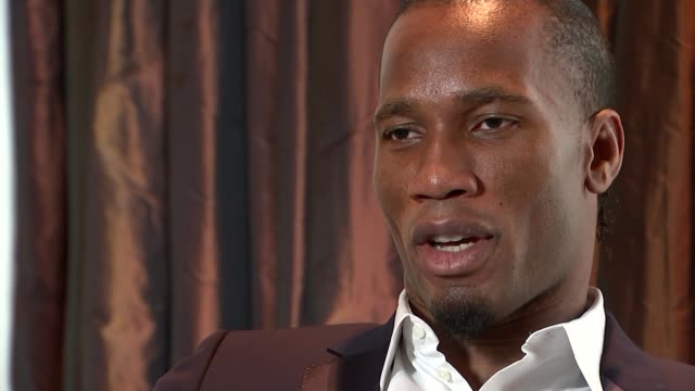 Didier Drogba interview; INT
Drogba interview SOT
- Would love to see my friend win the league again (Petr Cech)