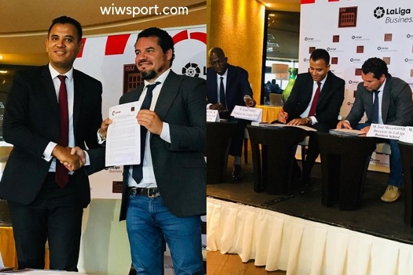 Signature de partenariat entre LaLiga et le groupe ISM ! - wiwsport Signature de partenariat entre LaLiga et le groupe ISM ! - wiwsport
