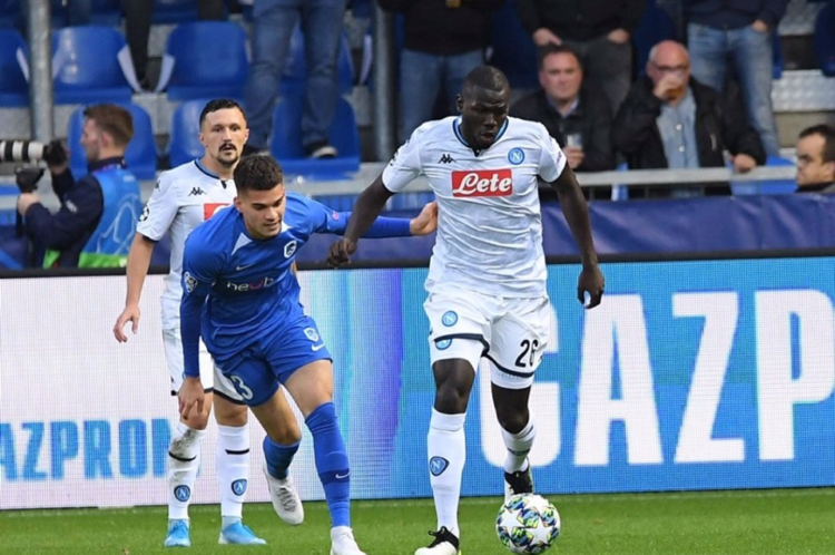 LDC : Naples et Koulibaly tenus en échec sur la pelouse de Genk - wiwsport