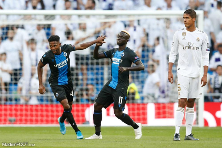 LDC : Krépin Diatta et le FC Bruges frôlent l'exploit à Santiago-Bernabéu - wiwsport