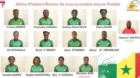 Rugby VII - Africa Women's : liste définitive des 12 joueuses retenues - wiwsport