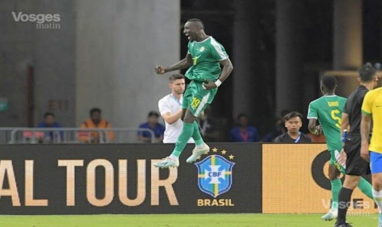Brésil-Sénégal : Famara Diedhiou "Ça fait plaisir de marquer ce but" - wiwsport