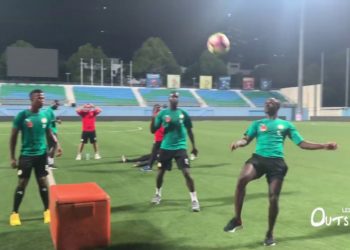 Vidéo- Amical Sénégal vs Brésil: Regardez la première séance d'entrainement des lions à Singapour ! - wiwsport
