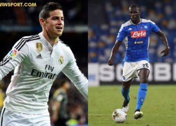 Mercato- Real Madrid souhaite offrir 40 millions d’euros plus James Rodriguez pour recruter Koulibaly ! - wiwsport