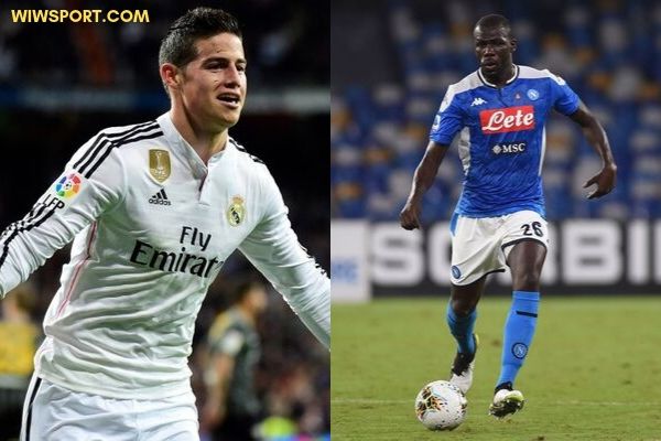 Mercato- Real Madrid souhaite offrir 40 millions d’euros plus James Rodriguez pour recruter Koulibaly ! - wiwsport Mercato- Real Madrid souhaite offrir 40 millions d’euros plus James Rodriguez pour recruter Koulibaly ! - wiwsport