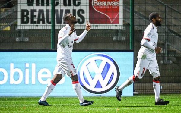 Ligue 2 : Yannick Gomis dans l'équipe type de la 13e journée - wiwsport Yannick GOMIS of Guingamp during the Ligue 2 match between Chambly and Guingamp on November 1, 2019 in Chambly, France. (Photo by Matthieu Mirville/Icon Sport via Getty Images)