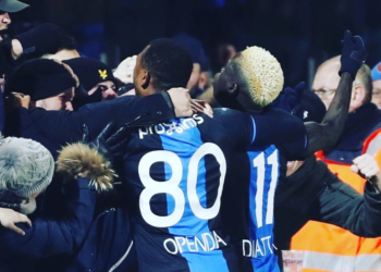 Coupe de Belgique : Krépin Diatta, buteur avec le FC Bruges face à l'Ostende - wiwsport