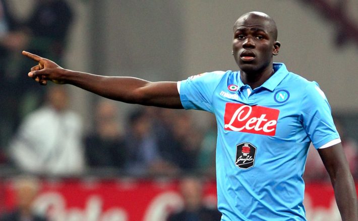 Italian Soccer Serie A - Inter vs Napoli -
Milano - San Siro Stadium - 19/10/2014
Kalidou Koulibaly - napoli - fotografo: Fabrizio Forte
