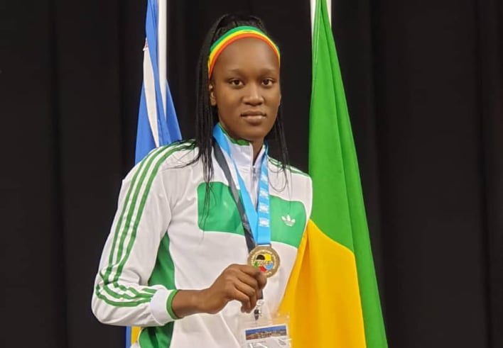 Portrait: Maman Amina Ndione, l'étoile filante du Karaté sénégalais - wiwsport