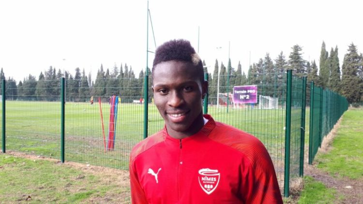 Moussa Koné a effectué son premier entraînement avec le Nîmes Olympique - wiwsport