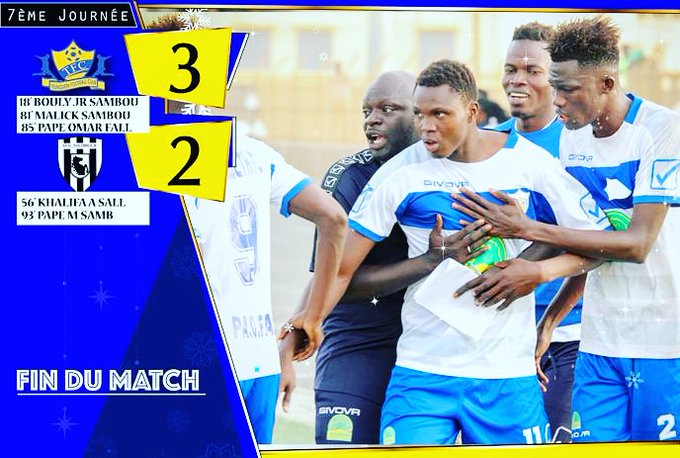 Ligue 1 - 7ème journée : Teungueth FC s'impose logiquement devant Ndiambour (3-2) - wiwsport