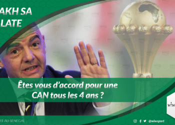 ‪#WakhSaKhalate Êtes vous d’accord pour une CAN tous les quatre ans ?‬ ‪ - wiwsport