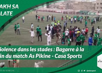 #WakhSaKhalate Violence dans les stades : Bagarre à la fin du match As Pikine - Casa Sports - wiwsport