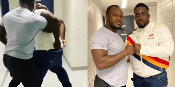 Vidéo - USA : Quand Baye Peulh tente de secouer Modou Lô - wiwsport Vidéo - USA : Quand Baye Peulh tente de secouer Modou Lô - wiwsport