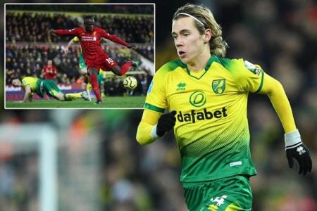 Todd Cantwell décrit le moment "effrayant" de Sadio Mane lors de la victoire de Liverpool à Norwich - wiwsport Todd Cantwell décrit le moment "effrayant" de Sadio Mane lors de la victoire de Liverpool à Norwich - wiwsport