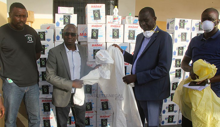 Coronavirus : La fondation Gorgui Dieng en soutien au ministère de la santé - wiwsport Coronavirus : La fondation Gorgui Dieng en soutien au ministère de la santé - wiwsport