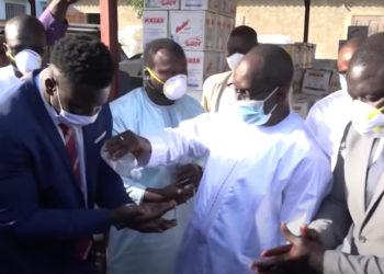 Covid-19 : Les lutteurs donnent leur contribution à Diouf Sarr - wiwsport